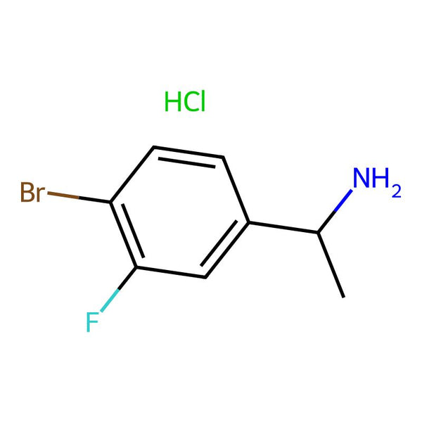 1-(4-Bromo-3-fluorophenyl)ethanamine hydrochloride|CS-0614412|2436690-49-0