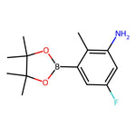 5-Fluoro-2-methyl-3-(4,4,5,5-tetramethyl-1,3,2-dioxaborolan-2-yl)aniline|CS-0080188|1418128-33-2