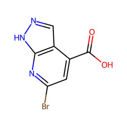 6-Bromo-1H-pyrazolo[3,4-b]pyridine-4-carboxylic acid|CS-0626882|1396780-82-7