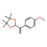 2-(1-(4-Methoxyphenyl)vinyl)-4,4,5,5-tetramethyl-1,3,2-dioxaborolane|CS-0437053|1038849-76-1