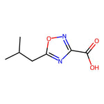 5-Isobutyl-1,2,4-oxadiazole-3-carboxylic acid|CS-0291005|1339344-25-0