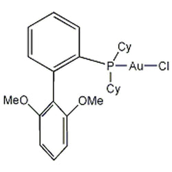 Chloro(2-dicyclohexylphosphino-2',6'-dimethoxy-1,1'-biphenyl)gold(I), 98%|79-0225|854045-95-7