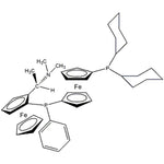 1-{[(S)-Ferrocenyl-2-(R)-ethyl-1-dimethylamino)phenyl]-(S)-phosphino}-1'-dicyclohexylphosphinoferrocene, min. 97% Chenphos|26-1265|952586-19-5