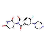 Thalidomide-Piperazine 5-fluoride|CS-0168629|2222114-22-7