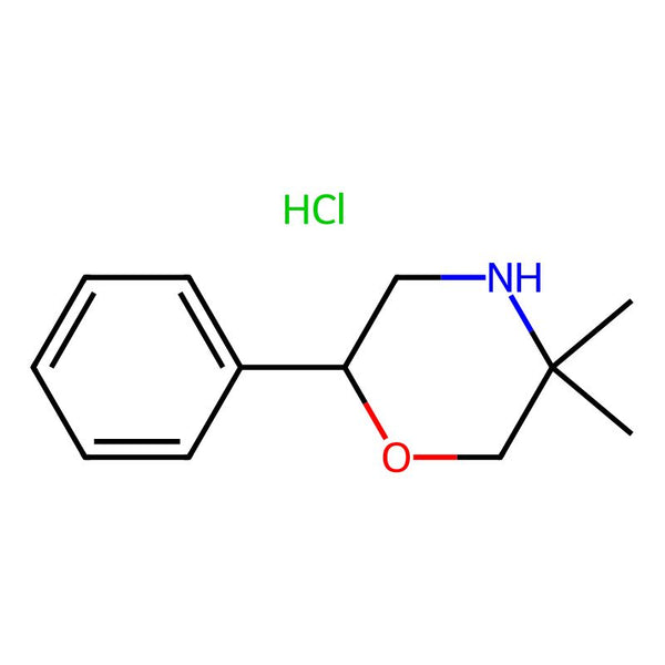 5,5-Dimethyl-2-phenylmorpholine hydrochloride|CS-0060062|36981-93-8
