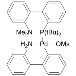 Methanesulfonato[2-(di-t-butylphosphino)-2'-(N,N-dimethylamino)-1,1'-biphenyl](2'-amino-1,1'-biphenyl-2-yl)palladium(II) dichloromethane adduct,  min. 98% [t-BuDavePhos Palladacycle Gen. 3]|46-2135|1445085-92-6