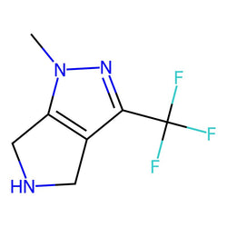 1-Methyl-3-(trifluoromethyl)-1,4,5,6-tetrahydropyrrolo[3,4-c]pyrazole|CS-0499989|1083224-56-9