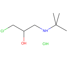 1-(Tert-Butylamino)-3-chloropropan-2-ol Hydrochloride|C1529850|41052-94-2
