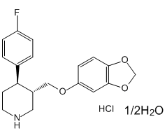 Paroxetine hydrochloride hemihydrate, 97.5%, selective serotonin-reuptake inhibitors (SSRIs)|200318|110429-35-1