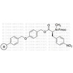 Fmoc-N-methyl-L-phenylalanine 4-alkoxybenzyl alcohol resin|05162