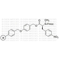 Fmoc-N-methyl-L-phenylalanine 4-alkoxybenzyl alcohol resin|05162