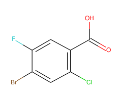4-Bromo-2-chloro-5-fluorobenzoic acid|CS-W002575|177480-81-8