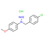 1-(4-Chlorobenzyl)-1-(4-methoxyphenyl)hydrazine hydrochloride|CS-0006854|20955-94-6