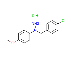 1-(4-Chlorobenzyl)-1-(4-methoxyphenyl)hydrazine hydrochloride|CS-0006854|20955-94-6