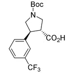Boc-(±)-trans-4-(3-trifluoromethylphenyl)pyrrolidine-3-carboxylic acid|15224|169248-97-9