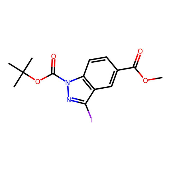 1-(tert-Butyl) 5-methyl 3-iodo-1H-indazole-1,5-dicarboxylate|CS-0101651|944904-57-8