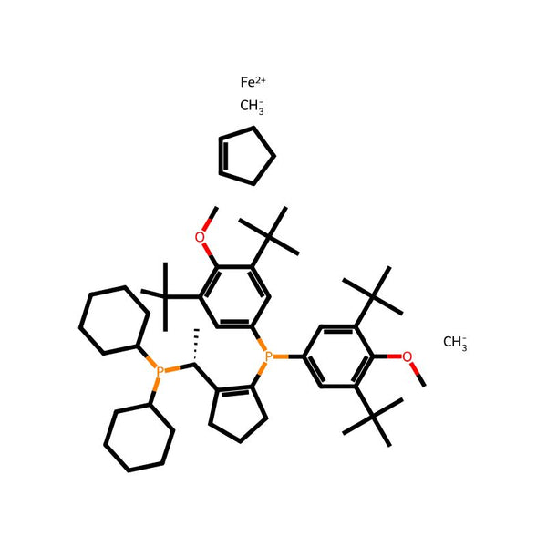 (R)-1-[Bis[3,5-bis(1,1-dimethylethyl)-4-methoxyphenyl] phosphino]-2-[(1R)-1-(dicyclohexylphosphino)ethyl]Ferrocene|CS-0131733|1453803-83-2