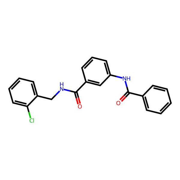 3-Benzamido-N-(2-chlorobenzyl)benzamide|CS-0432843|708222-96-2