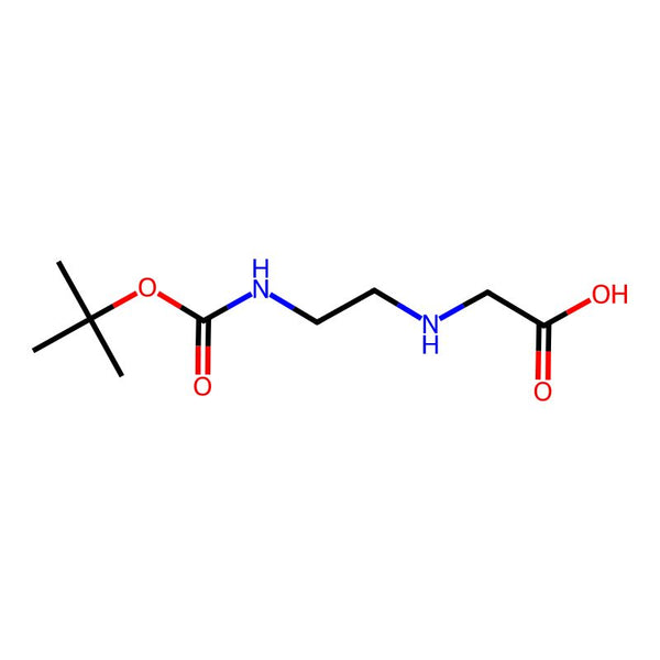 2-((2-((tert-Butoxycarbonyl)amino)ethyl)amino)acetic acid|CS-0372602|90495-99-1