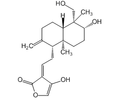 Andrographolide, 98%, from Andrographis paniculata (Burm. f.) Nees|204192|134418-28-3