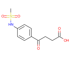 4-[(4-Mesylamino)phenyl]-4-oxobutyric acid|C3D-3357|100632-57-3