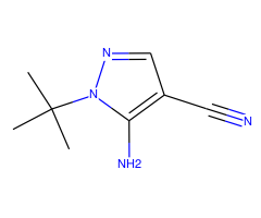 5-Amino-1-(tert-butyl)-1H-pyrazole-4-carbonitrile|CS-0039033|158001-28-6