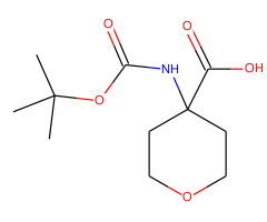4-((tert-Butoxycarbonyl)amino)tetrahydro-2H-pyran-4-carboxylic acid|CS-W008506|172843-97-9