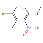1-Bromo-4-methoxy-2-methyl-3-nitrobenzene|CS-0210855|85598-13-6