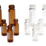 Crimp-top vials, 2ml, 11.6×32mm, with marking spot,amber, large opening|920035