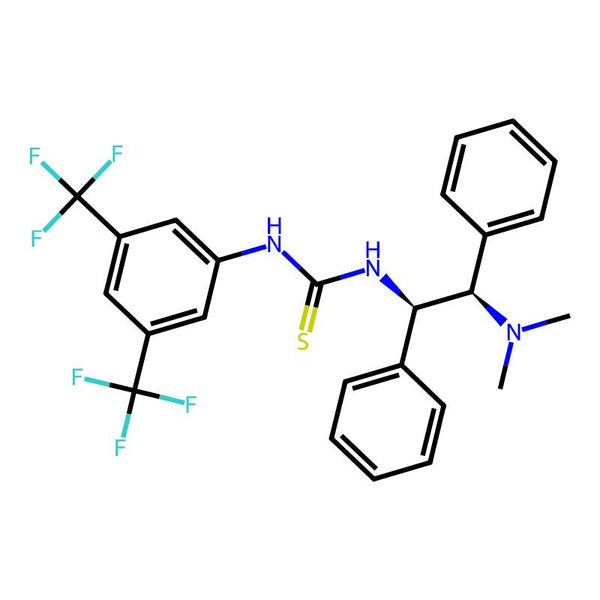 N-[3,5-Bis(trifluoromethyl)phenyl]-N'-[(1R,2R)-2-(dimethylamino)-1,2-diphenylethyl]thiourea, 95%, (99% ee)|07-6344|834917-24-7