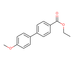 4'- Methoxy-4-phenylcarboxylic acid ethyl ester, 97%|206990|732-80-9