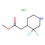 Methyl 2-(3,3-difluoropiperidin-4-yl)acetate hydrochloride|CS-0564462|1334417-65-0
