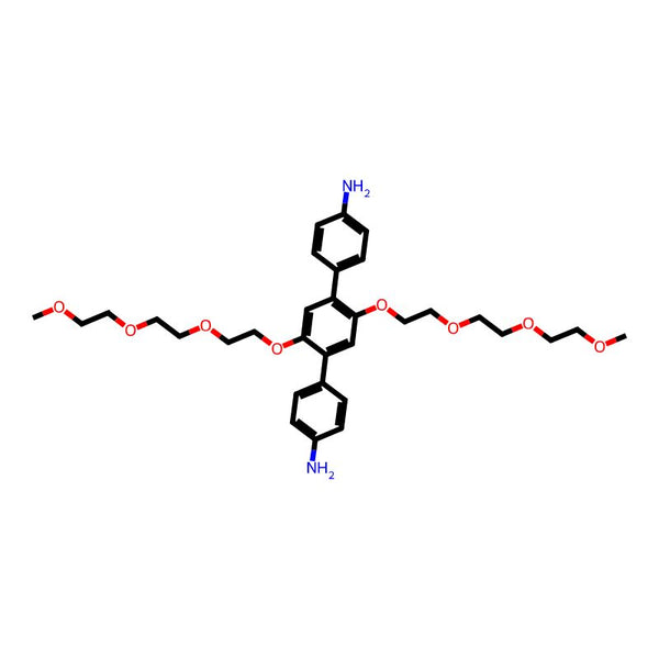 2',5'-Bis(2-(2-(2-methoxyethoxy)ethoxy)ethoxy)-[1,1':4',1''-terphenyl]-4,4''-diamine|CS-0639998|2172944-61-3