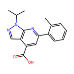 6-(2-Methylphenyl)-1-(propan-2-yl)-1h-pyrazolo[3,4-b]pyridine-4-carboxylic acid|CS-0243115|924243-72-1