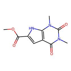 Methyl 1,3-dimethyl-2,4-dioxo-2,3,4,7-tetrahydro-1H-pyrrolo[2,3-d]pyrimidine-6-carboxylate|CS-0075697|119350-50-4