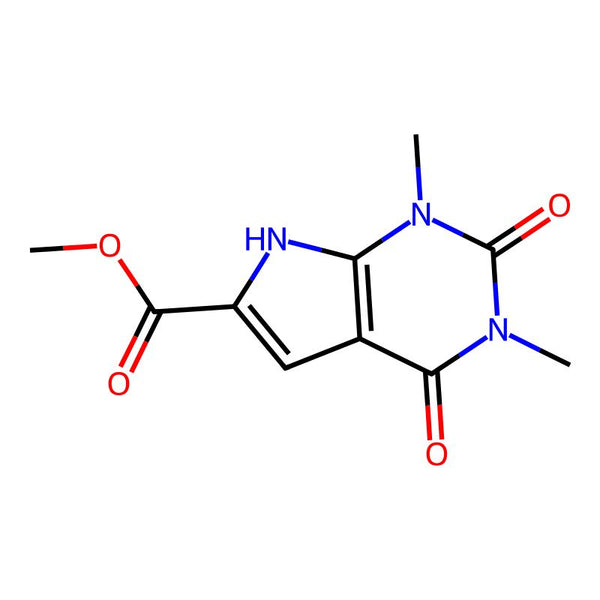 Methyl 1,3-dimethyl-2,4-dioxo-2,3,4,7-tetrahydro-1H-pyrrolo[2,3-d]pyrimidine-6-carboxylate|CS-0075697|119350-50-4