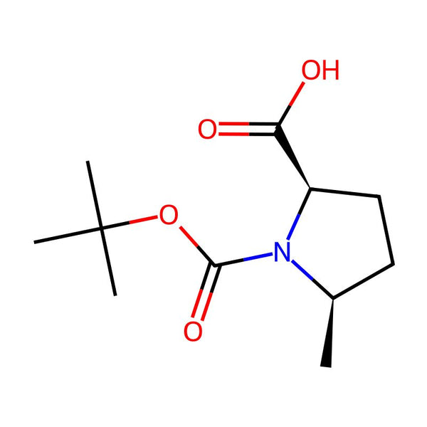 (2R,5R)-1-(tert-Butoxycarbonyl)-5-methylpyrrolidine-2-carboxylic acid|CS-0053462|1657030-28-8