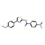 N-(4-(4-Methoxyphenyl)thiazol-2-yl)-4-nitrobenzamide|CS-0568597|325778-74-3