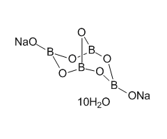 Sodium tetraborate decahydrate, 99.5%, for analysis,PH:9.0 - 9.5 (5% soln.at 25 ℃)|221667|1303-96-4