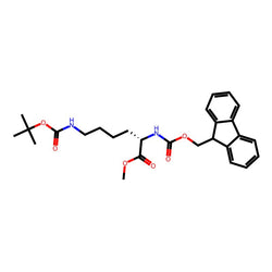 (S)-Methyl 2-((((9H-fluoren-9-yl)methoxy)carbonyl)amino)-6-((tert-butoxycarbonyl)amino)hexanoate|C1377065|172846-56-9