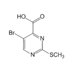 5-Bromo-2-(methylthio)pyrimidine-4-carboxylic acid|CS-W002580|50593-92-5