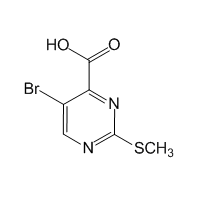 5-Bromo-2-(methylthio)pyrimidine-4-carboxylic acid|CS-W002580|50593-92-5