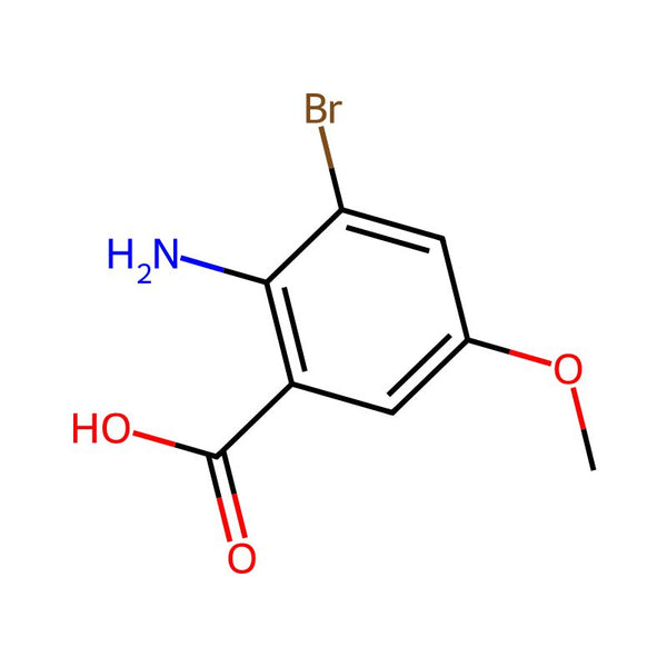 2-Amino-3-bromo-5-methoxybenzoic acid|CS-0649651|887577-86-8