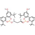 (+)-6,6'-{[(1R,3R)-1,3-Dimethyl-1,3-propanediyl]bis(oxy)}bis[4,8-bis(t-butyl)-2,10-dimethoxy-bibenzo[d,f][1,3,2]dioxaphosphepin], min. 95% (R,R)-Chiraphite
