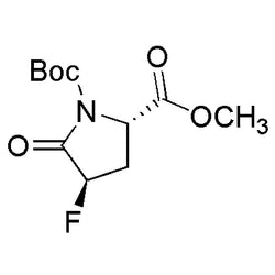 Boc-trans-4-fluoro-5-oxo-L-proline methyl ester|16586|1268729-75-4