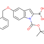 (5-(Benzyloxy)-1-(tert-butoxycarbonyl)-1H-indol-2-yl)boronic acid|CS-0002250|850568-62-6