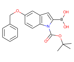 (5-(Benzyloxy)-1-(tert-butoxycarbonyl)-1H-indol-2-yl)boronic acid|CS-0002250|850568-62-6