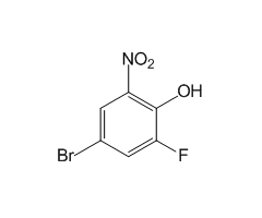 4-Bromo-2-fluoro-6-nitrophenol, 97%|215802|320-76-3