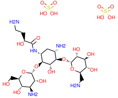 Amikacin sulfate, 97%|216062|39831-55-5