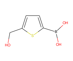(5-(Hydroxymethyl)thiophen-2-yl)boronic acid, 97%|216476|338454-45-8